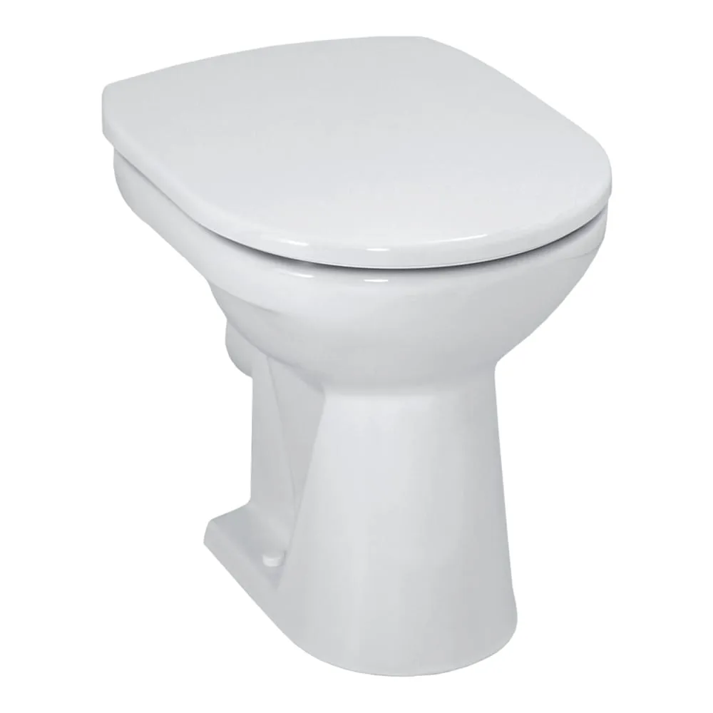 LAUFEN PRO stojací WC, s hlubokým splachováním, s okrajem pro splachování, vodorovný odtok 470 x 360 x 400 mm #H8219560490001 - 049 – Pergamon