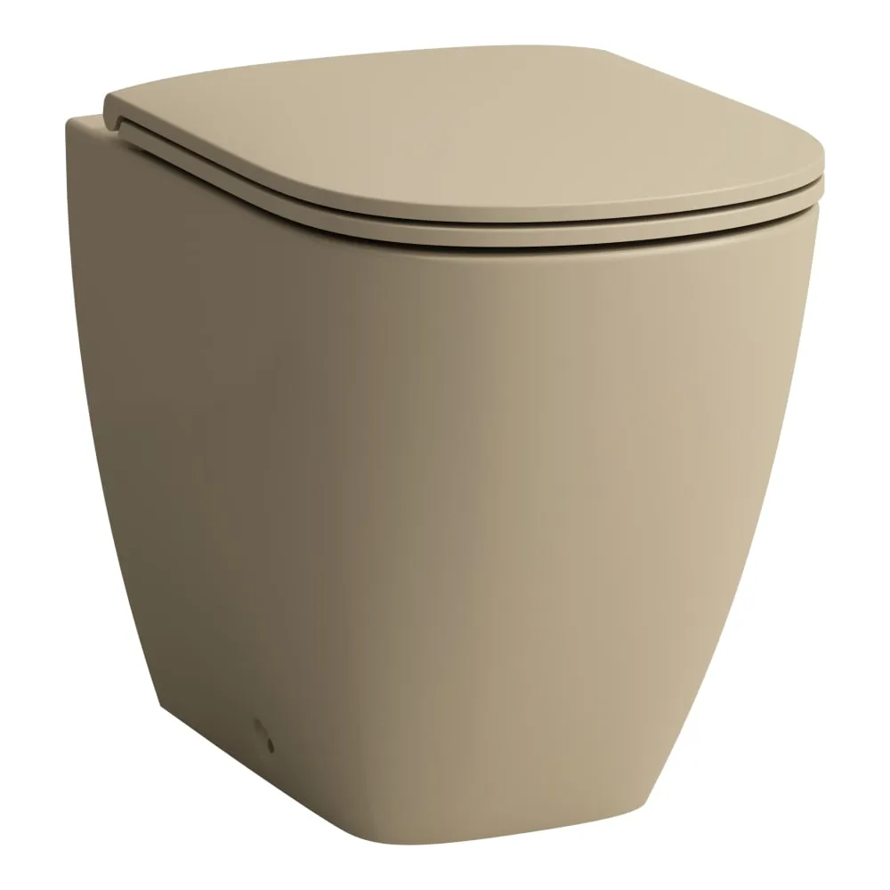 LAUFEN LUA Podstavný klozet s umyvadlem, bez okrajů, s vodorovným nebo svislým vývodem 520 x 360 x 420 mm #H8230810180001 - 018 - Bahama béžová