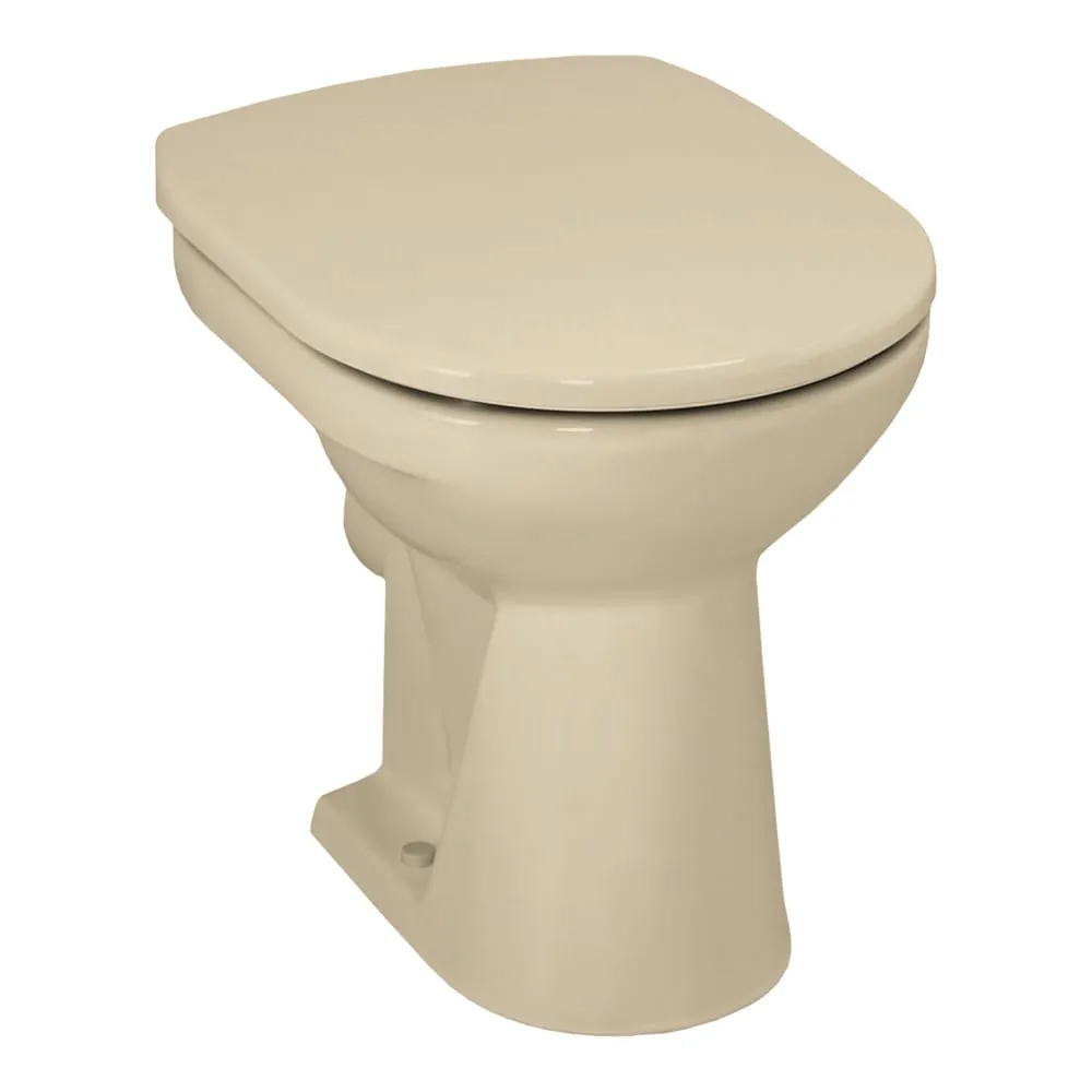LAUFEN PRO stojací toaleta, s hlubokým splachováním, s okrajem pro splachování, horizontální odvod 470 x 360 x 400 mm #H8219560180001 - 018 – bahamská béžová