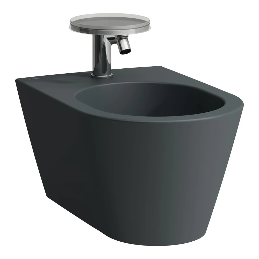 LAUFEN Kartell LAUFEN Závěsný bidet 545 x 370 x 290 mm #H8303317583021 - 758 - Grafit mat