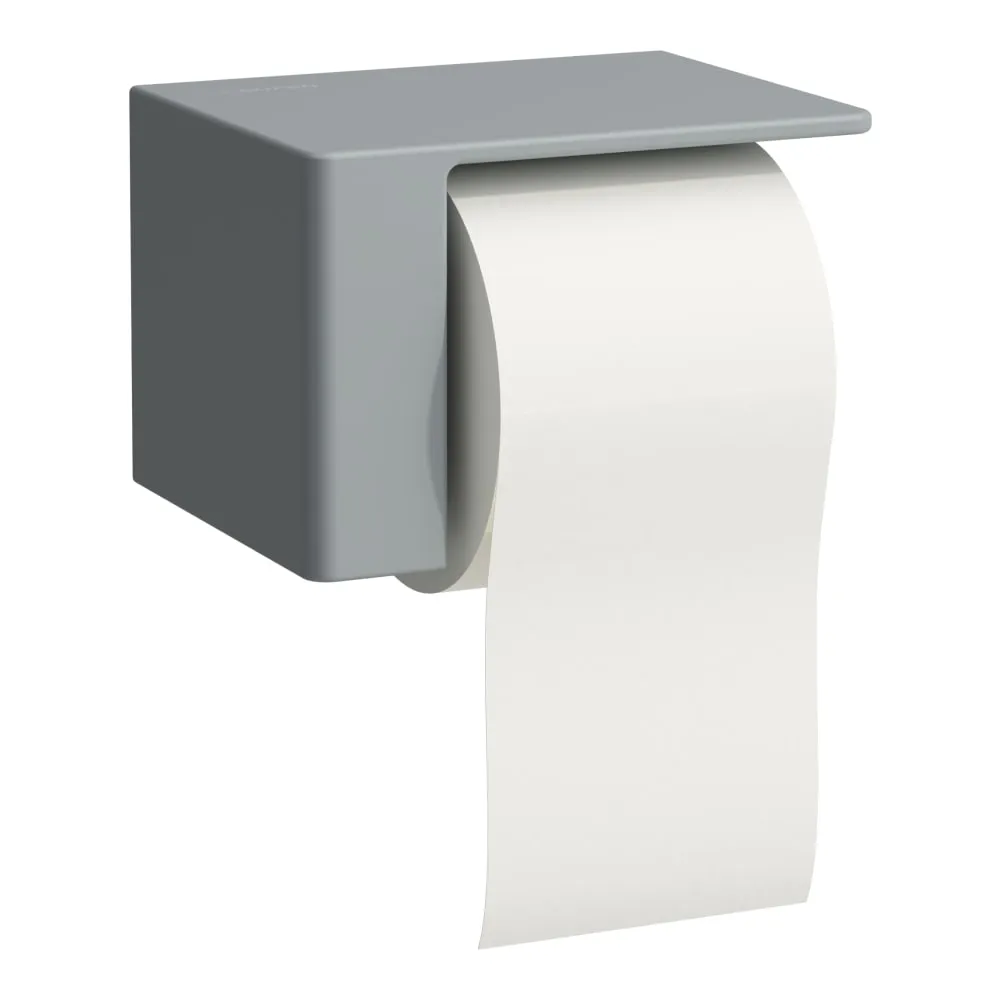 LAUFEN VAL Držák toaletního papíru, včetně instalační sady, pravý 170 x 135 x 115 mm #H8722807580001 - 758 - Grafit mat