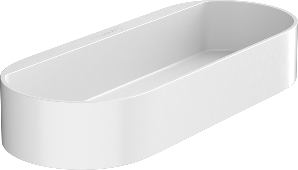 HANSGROHE WallStoris ddkládací polička #27913700 - matná bílá