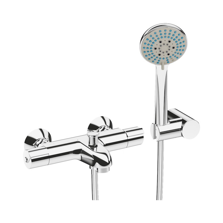 JIKA DEEP BY JIKA baterie vanová nást. term. vč. sprchové sady #H3231U70042711 - chrom