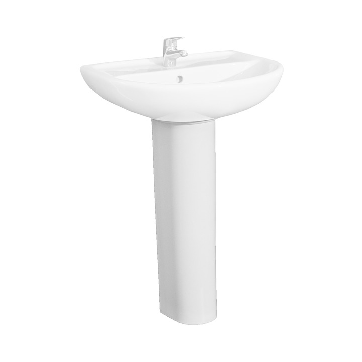JIKA UNIVERSAL sloup k umyvadlu #H8199500000209 - bílá
