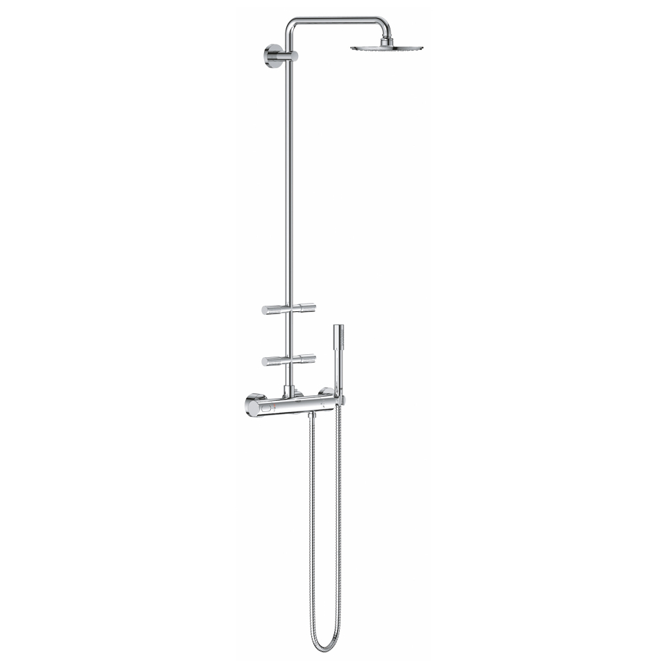 GROHE Rainshower System 210 Sprchový systém s termostatem a bočními sprchami Chrom #27374000