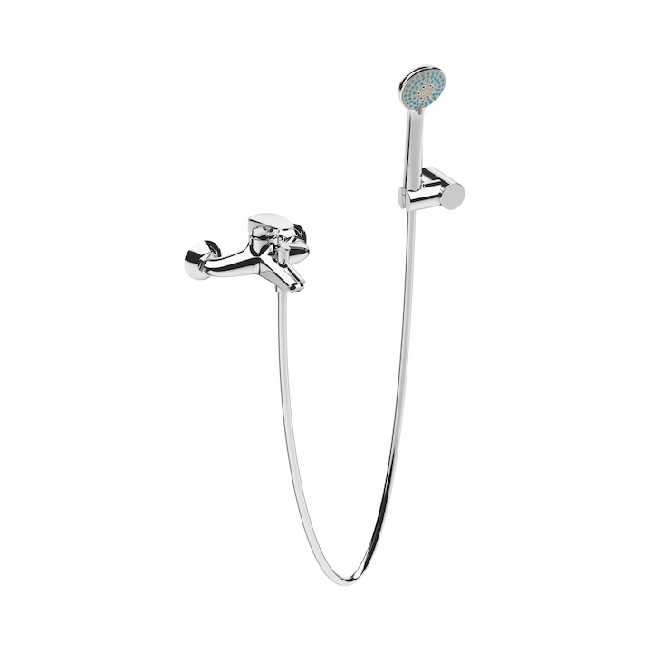 JIKA OLYMP DEEP baterie vanová nástěnná vč. příslušenství #H3211U70041311 - chrom