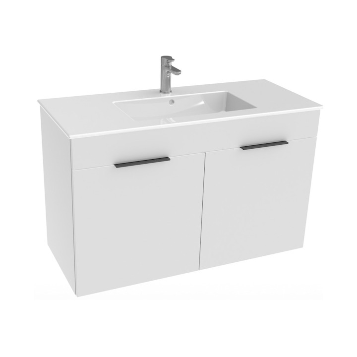 JIKA CUBE skříňka s umyvadlem 100cm #H4536511763001 - bílá