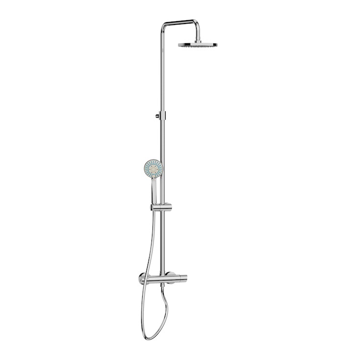 JIKA MIO sprchový termostatický sloup #H3337170045711 - chrom