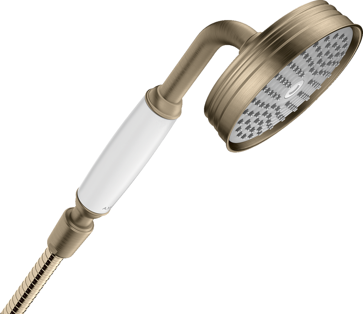 HANSGROHE AXOR Montreux Ruční sprcha 100 1jet #16320820 - kartáčovaný nikl