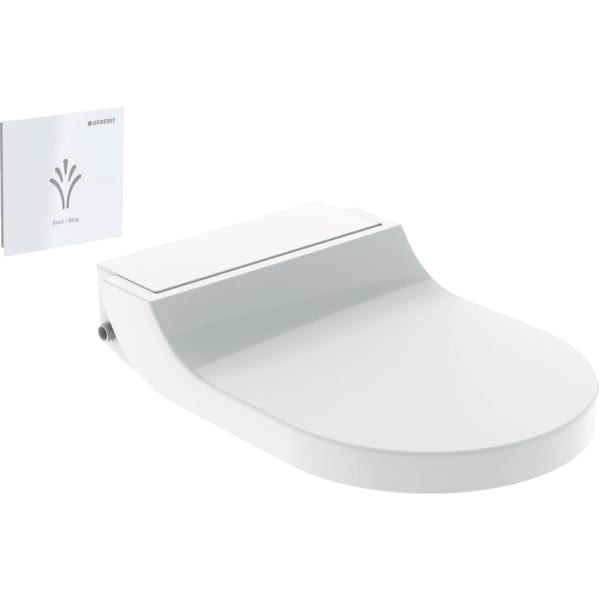 GEBERIT AquaClean Tuma Comfort WC nástavec na míru #004.300.11.1 - Designový kryt: bílý
