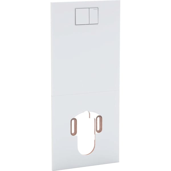 GEBERIT Designový panel pro Geberit AquaClean kompletní WC Bílá / Sklo #115.328.SI.1