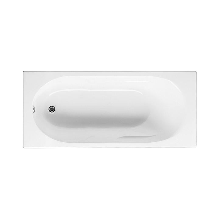 JIKA LYRA PLUS vana 170x75cm vč. podpory #H2328390000001 - bílá