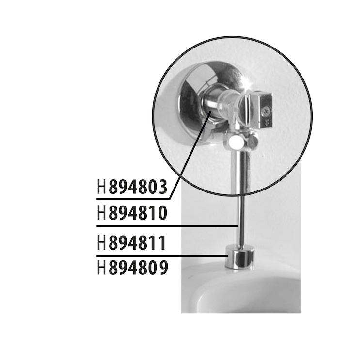 JIKA KORINT rohový ventil #H8948030000001 - chrom