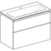 Obrázek GEBERIT Sada nábytkového umyvadla Geberit iCon s úzkým okrajem a skříňkou, dvě zásuvky a připojení umyvadla 502.333.JR.1
