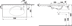Obrázek JIKA Tigo, umyvadlo nábytkové asymetrické 80 cm s odkládací plochou vlevo H8122180001061 bílé
