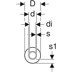 Obrázek GEBERIT Systémové potrubí Geberit ML, kulaté, předizolované, materiál v roli 619.102.00.1
