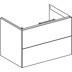 Obrázek GEBERIT Skříňka pod umyvadlo Geberit ONE, se dvěma zásuvkami Ořech hickory / Melamin struktura dřeva 505.265.00.6
