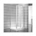 Obrázek JIKA Lyra Plus, sprchové dveře skládací 900 mm levé/pravé, sklo dekor stripy, bílá H2553820006651
