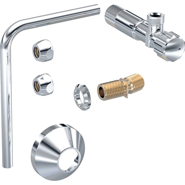 GEBERIT Sada pro připojení vody pro kompletní WC systém Geberit AquaClean Mera Classic Stojící WC #147.046.00.1