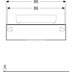 Obrázek GEBERIT Skříňka pro umyvadlo na desku Geberit VariForm, s 1 zásuvkou, odkládací plochou a zápachovou uzávěrkou Korpus a přední strana: dub / melamin se strukturou dřeva Krycí deska: dub / melamin se strukturou dřeva 501.163.00.1
