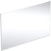Obrázek GEBERIT Zrcadlo s osvětlením Geberit Option Plus Square s přímým a nepřímým osvětlením Černá matná / Hliník eloxovaný 502.784.14.1
