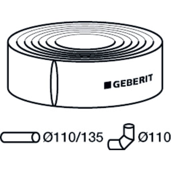 GEBERIT Zvuková izolace návleková Geberit z PE #310.921.00.1