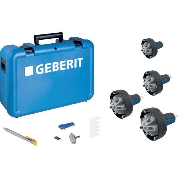 GEBERIT Sada škrabek na trubky Geberit v kufru #359.917.00.1