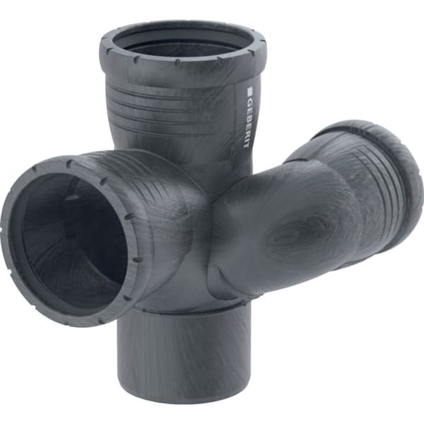 GEBERIT Šachtová odbočka Geberit Silent-Pro 87.5° levá #393.464.14.1