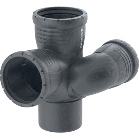 GEBERIT Šachtová odbočka Geberit Silent-Pro 87.5° levá #393.564.14.1