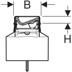 Obrázek GEBERIT CleanLine sprchový žlab 30-90cm #154.446.QC.1 - kartáčovaný černý chrom
